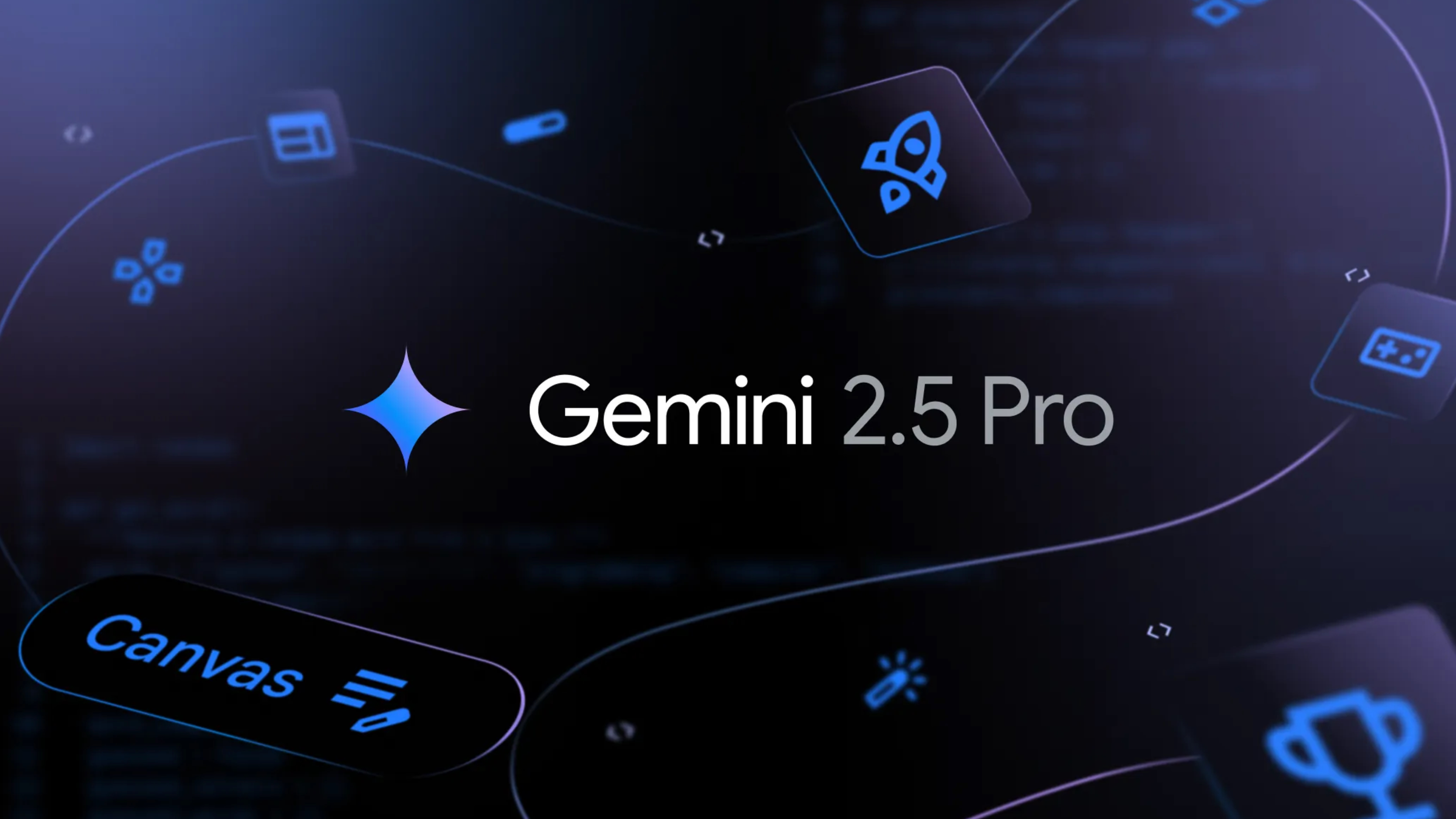 ภาพประชาสัมพันธ์ฟีเจอร์ของ Gemini 2.5 Pro จาก Google